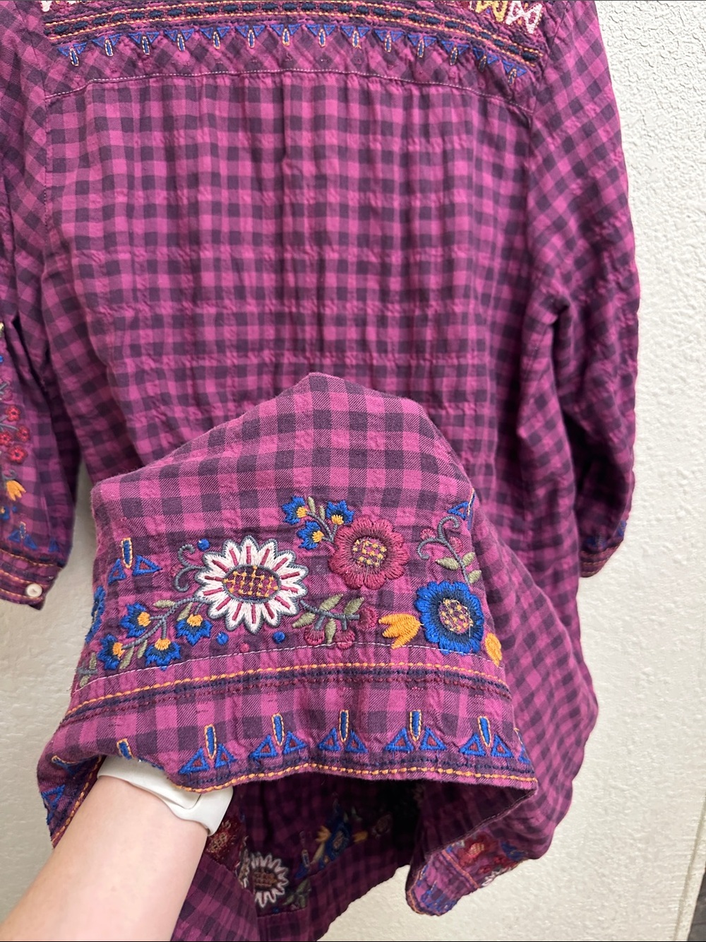 Johnny Was Embroidered Tunic - Picture 6 of 6
